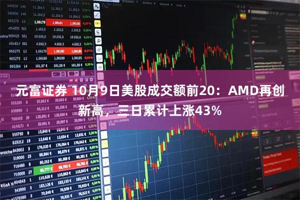 元富证券 10月9日美股成交额前20：AMD再创新高，三日累计上涨43%