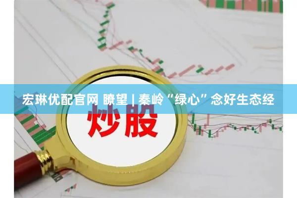 宏琳优配官网 瞭望 | 秦岭“绿心”念好生态经